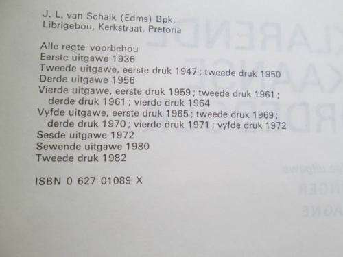 van Schaik se Afrikaanse Verklarende Afrikaanse Woordeboek 7de Uitgawe