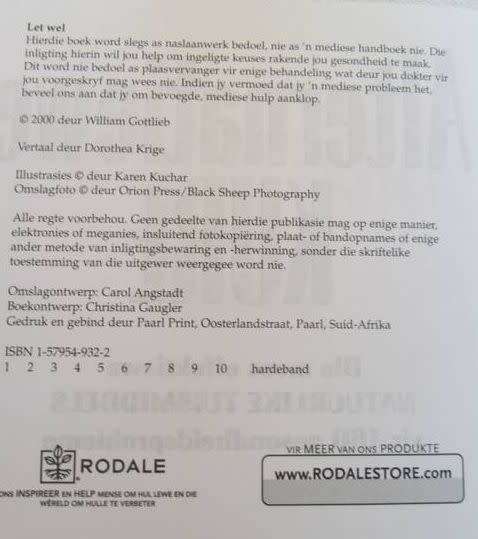 Alternatiewe Kure - Bill Gottlieb