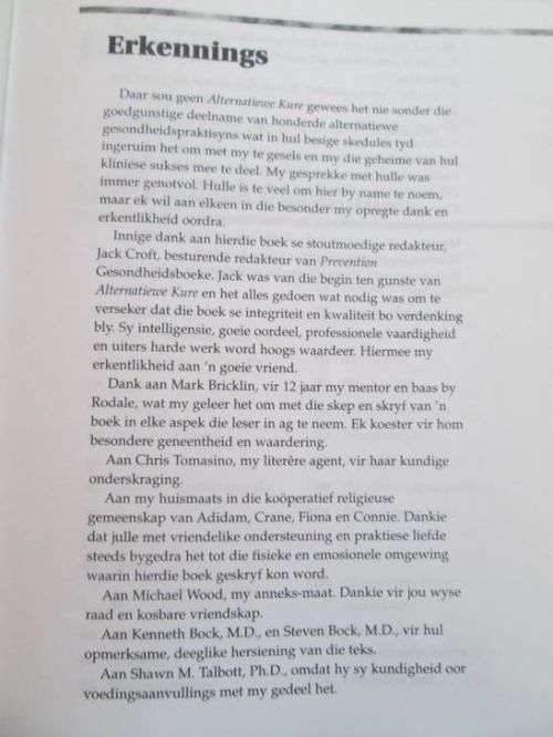 Alternatiewe Kure - Bill Gottlieb