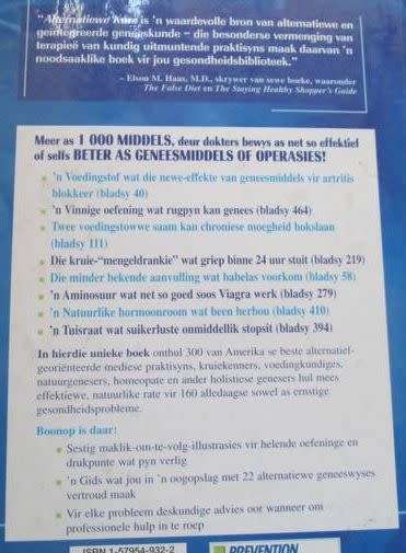 Alternatiewe Kure - Bill Gottlieb