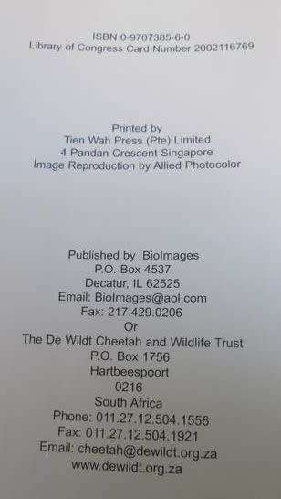 Spots Before Your Eyes - Cheetahs of Africa - Dr Jane Goodall, Howard G Buffett and Ann van Dyk