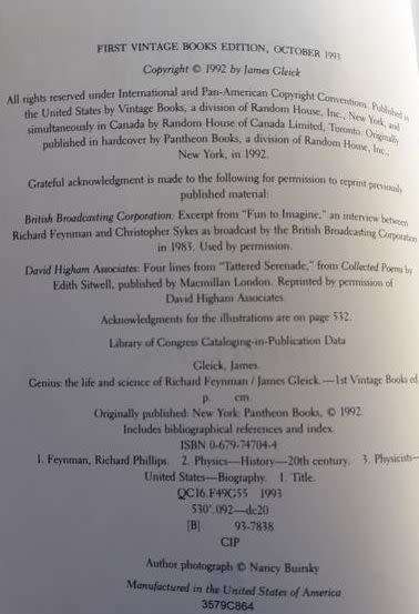 Genius - The Life and Science of Richard Feynman - James Gleick