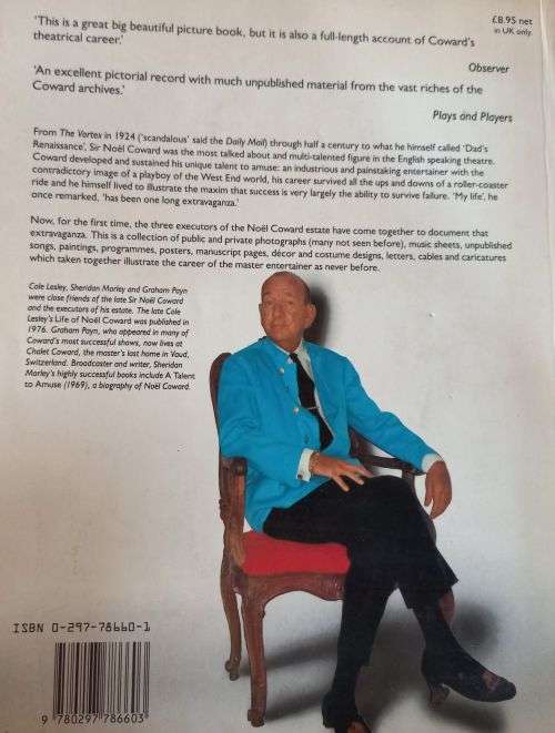 Noel Coward and His Friends, Cole Lesley, Graham Payne and Sheridan Morley - Softcover - 216 pages