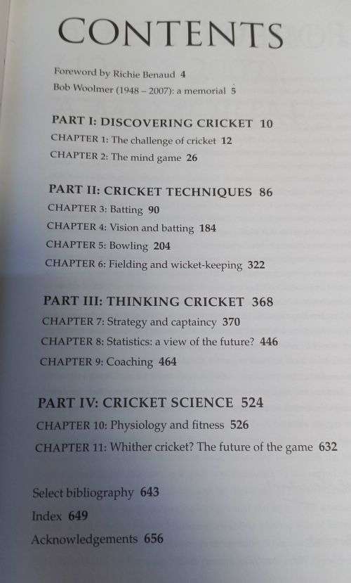 Bob Woolmer`s Art and Science of Cricket - Large Hardcover