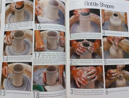 Step-by-step Pottery - Angela Wallace & Angelique Kirk - Softcover - 115 Pages