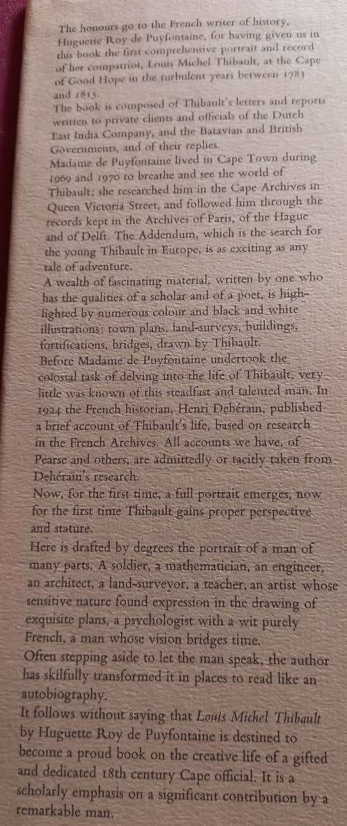 Louis Michel Thibault 1750-1815 - Huguette Roy de Puyfontaine - Hardcover - 144 pages