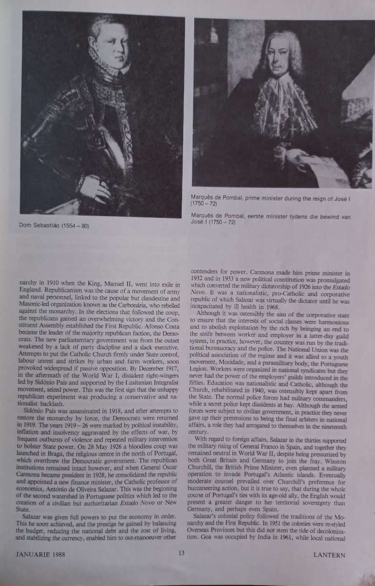 Lantern Jan 1988 - Dias88 - Softcover - 95 Pages