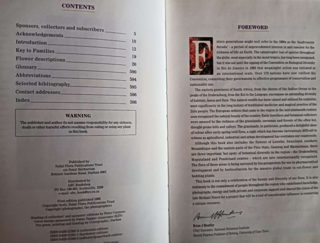 A Field Guide to Wild Flowers (1st Edition) - Kwa-Zulu Natal - Elsa Pooley - Hardcover - 376 pages