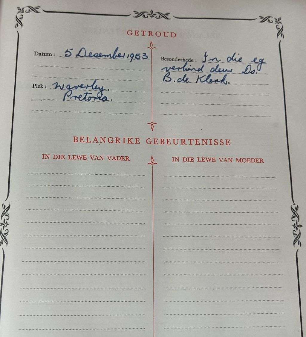 Groot Bybel 1953 uitgawe