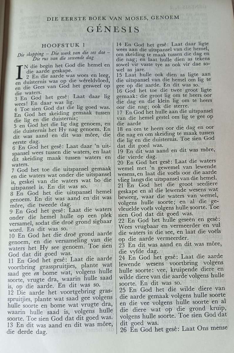 Groot Bybel 1953 uitgawe