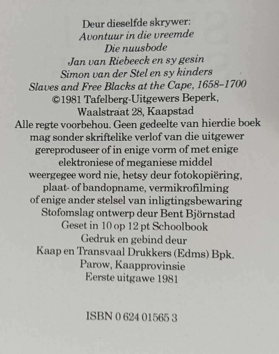 Onder Suidersterre - A.J. Bőeseken - Hardcover - 106 pages