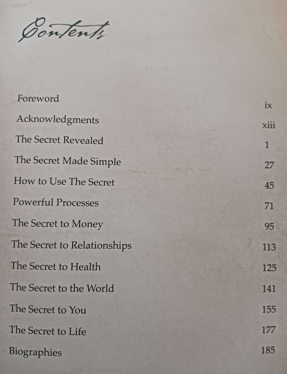 The Secret - Rhonda Byrnes - Hardcover - 198 Pages