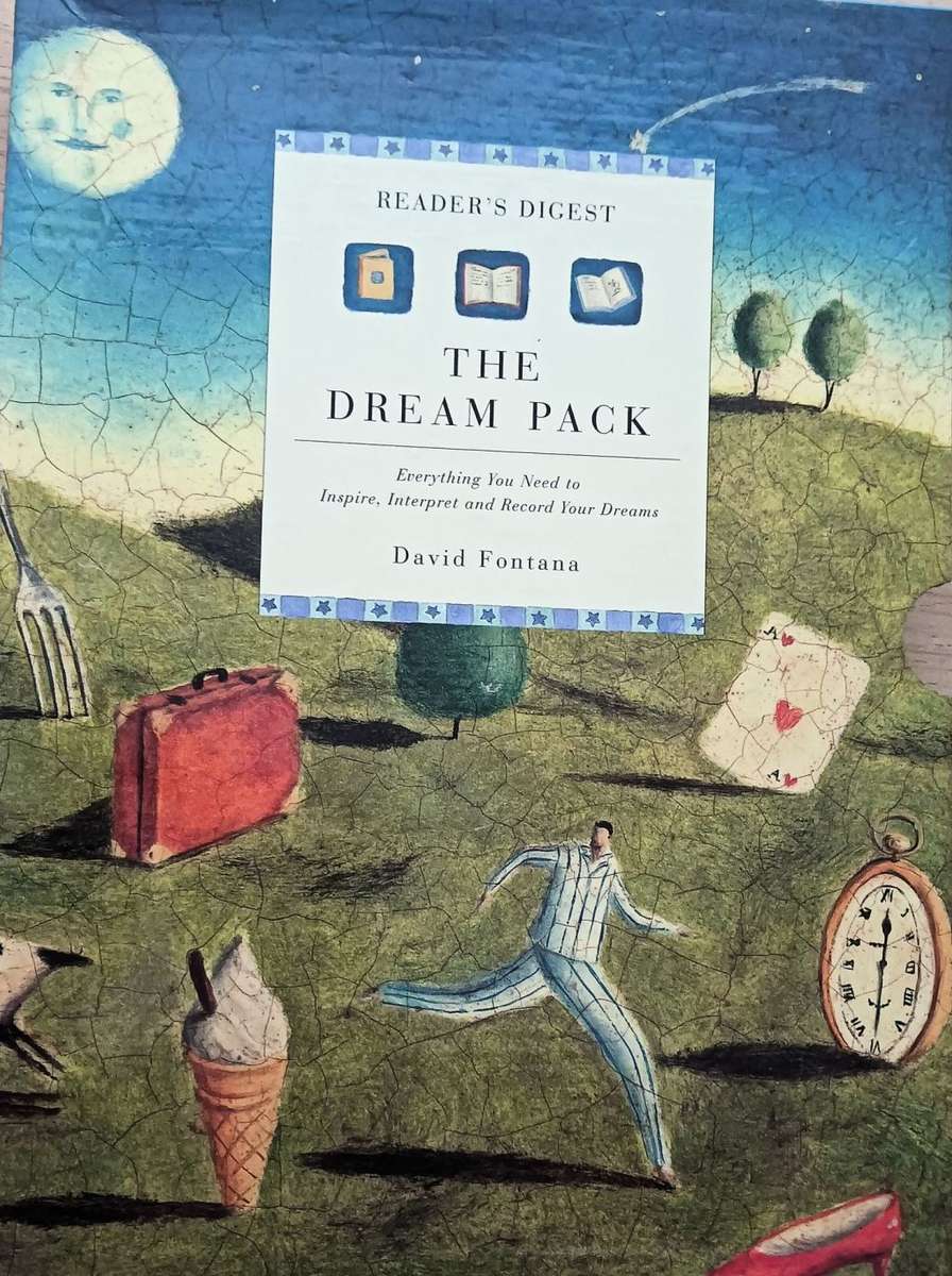 Readers Digest: The Dream Pack - David Fontana The dream eye pillow missing. In Slip case