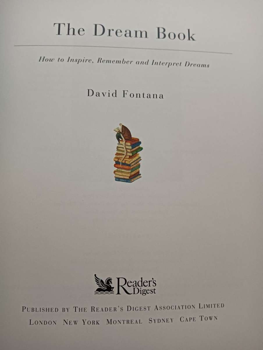 Readers Digest: The Dream Pack - David Fontana The dream eye pillow missing. In Slip case