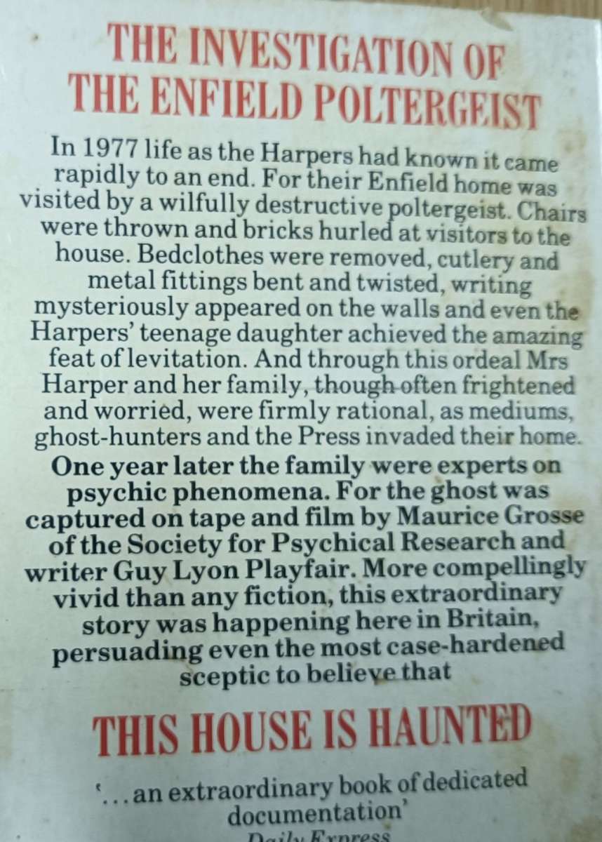 This House is Haunted - The most haunted house in Britain - Guy Lyon Playfair - Softcover - 275 Pgs