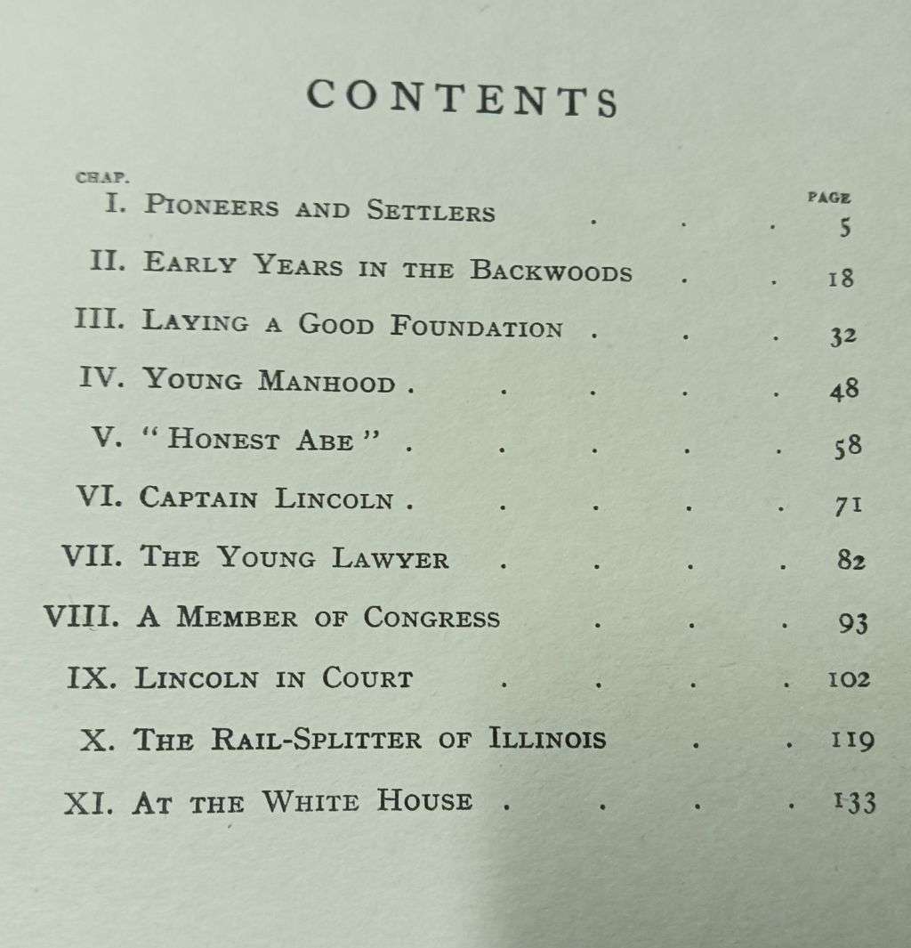 Abraham Lincoln - Plough-boy, Statesman, Patriot - Hardcover - 155 Pages
