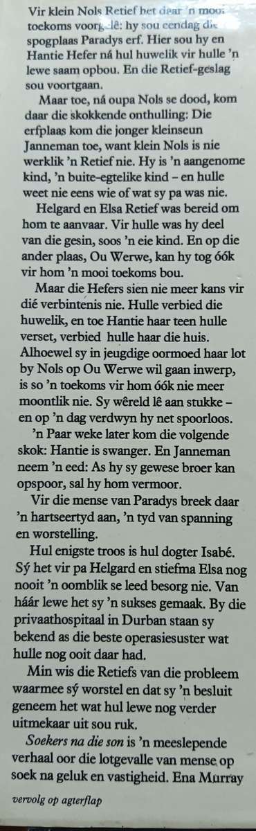 Soekers na die Son - Ena Murray - Hardcover - 162 Pages