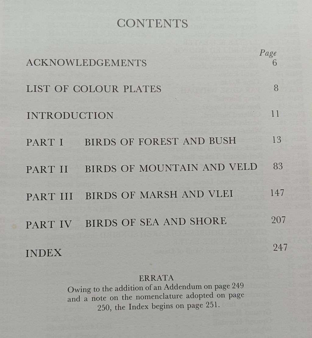 Calburn`s Birds of Southern Africa - Simon Calburn - Hardcover - 145 Pages