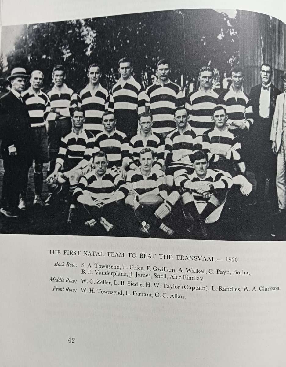 The Natal Rugby Story - Alfred Herbert - Hardcover - 444 pages