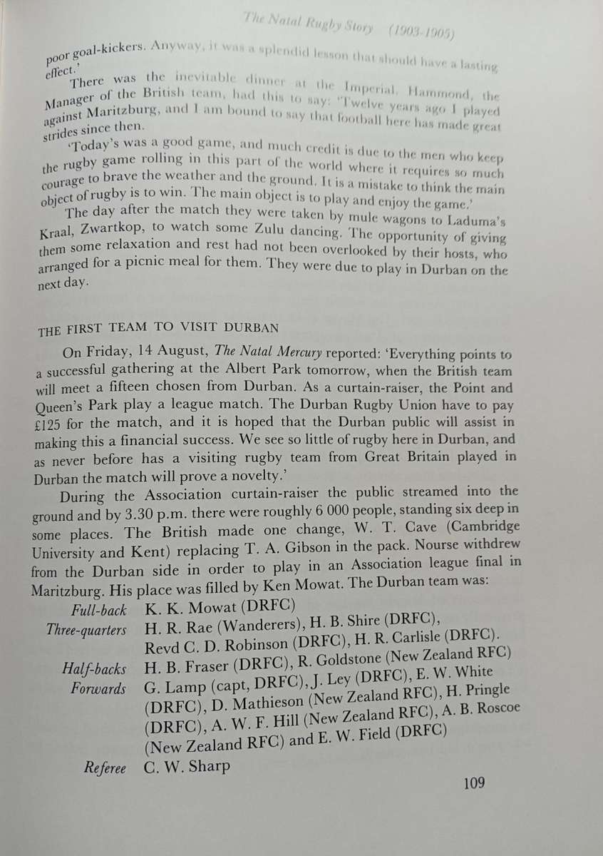 The Natal Rugby Story - Alfred Herbert - Hardcover - 444 pages