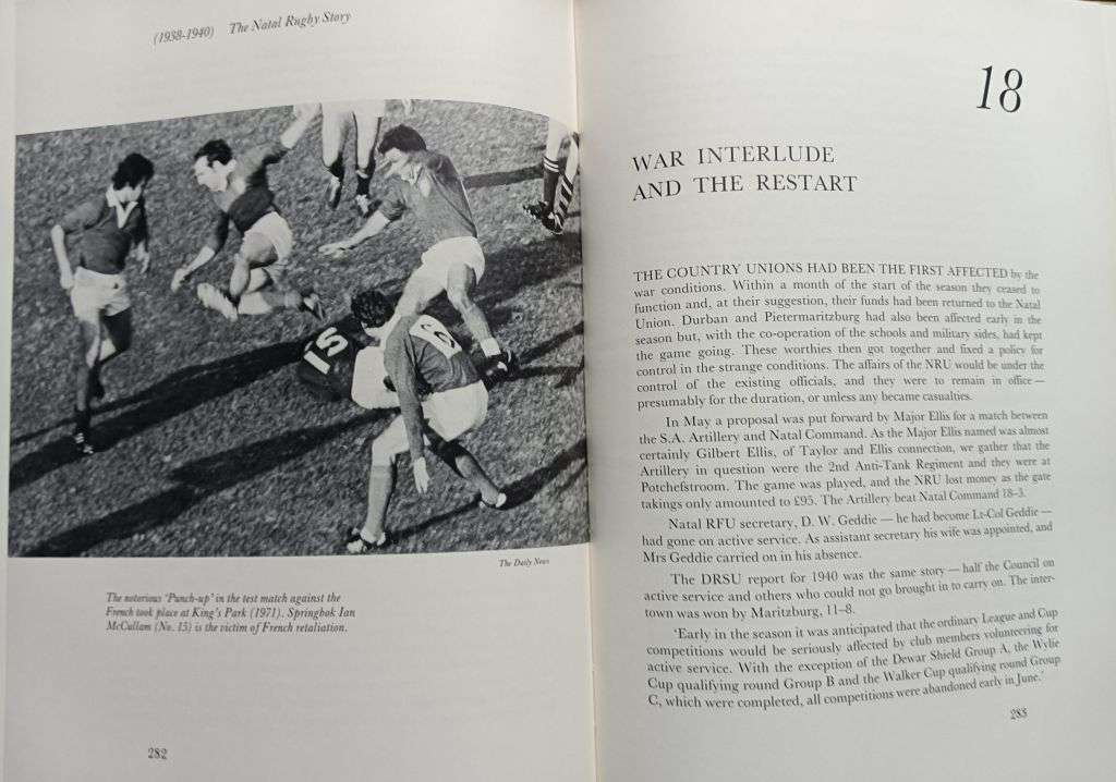 The Natal Rugby Story - Alfred Herbert - Hardcover - 444 pages