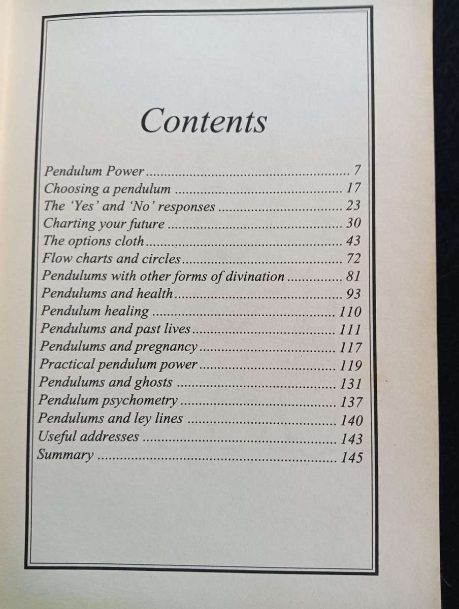 Pendulum Divination for Today`s Woman - Cassandra Eason - Softcover - 160 pages