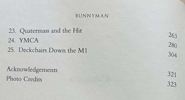 Bunnymen A Memoir - Will Sergeant - Hardcover - 319 pages