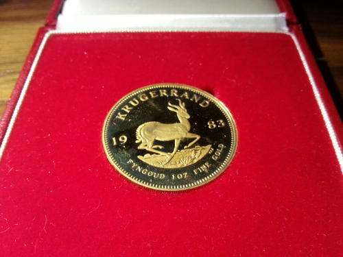 1983 Krugerrand 1oz gold (In SA Mint box)
