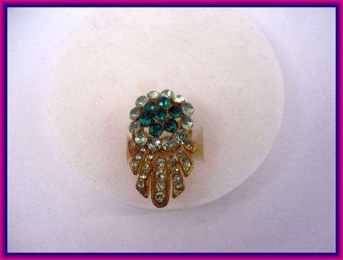 CRAZZEEE R1 AUCTION - DIAMANTE ADJUSTABLE RING