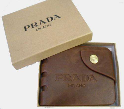 PRADA MENS WALLET - 12cm X 9.5cm - COMES IN BOX SO PERFECT FOR GIFTS AS WELL