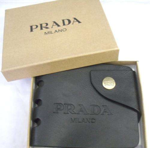 PRADA MENS WALLET - 12cm X 9.5cm - COMES IN BOX SO PERFECT FOR GIFTS AS WELL
