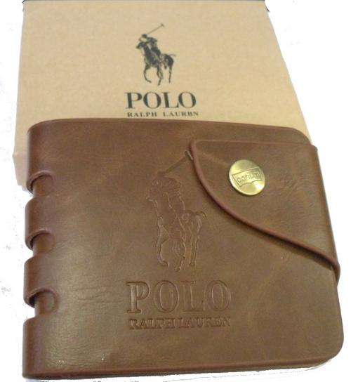 POLO MENS WALLET - 12cm X 9.5cm - COMES IN BOX SO PERFECT FOR GIFTS AS WELL