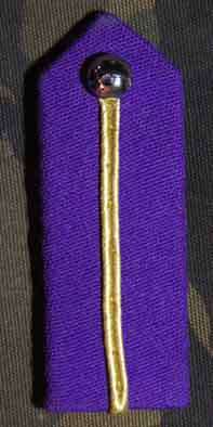 Gorget Collar Patch Brigadiers and Colonels Staff Qualified Chaplains