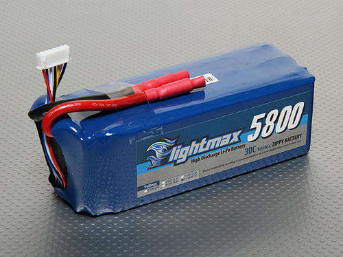 ZIPPY Flightmax 5800mAh 6S1P 30C