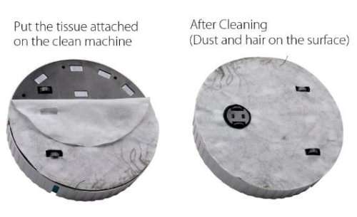 Automatic Microfiber Smart Robotic Mop. Easy and convenient