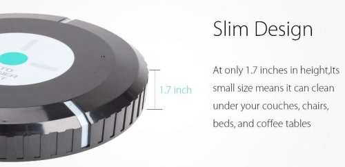 Automatic Microfiber Smart Robotic Mop. Easy and convenient