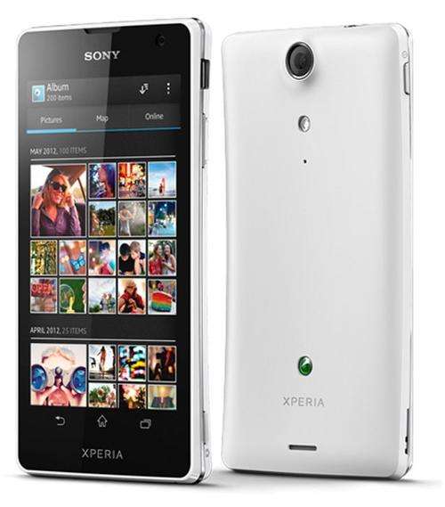 Sony Xperia T LT30P 16GB White 13MP Camera