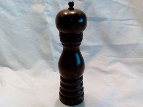 I HAVE AN AWESOME WOODEN PEPPER GRINDER - NICE PIECE!!