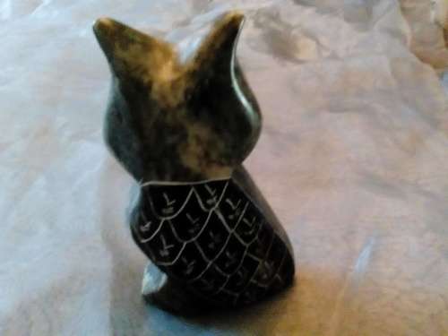 I HAVE SUCH A BEAUTIFUL LITTLE STONE CARVED OWL - REAL STUNNING PIECE!!!!