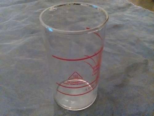 THIS IS QUITE A UNIQUE GLASS MEDICAL? BEAKER - INTERESTING PIECE!!!