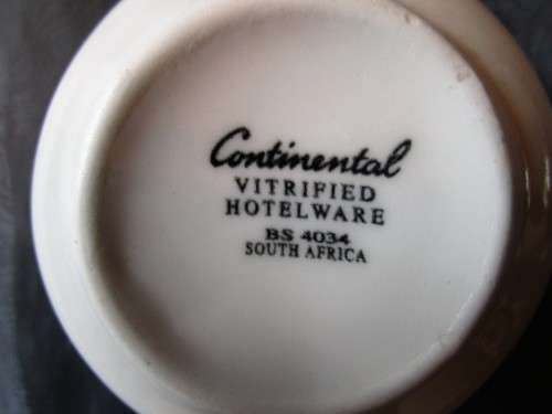 I HAVE SUCH A CUTE LITTLE "CONTINENTAL HOTEL WARE BOWL"