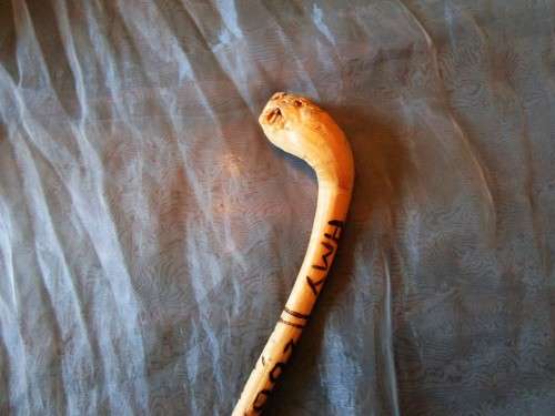 I HAVE A STUNNING CANE WALKING STICK - SUCH AN EXQUISITE PIECE!!!!