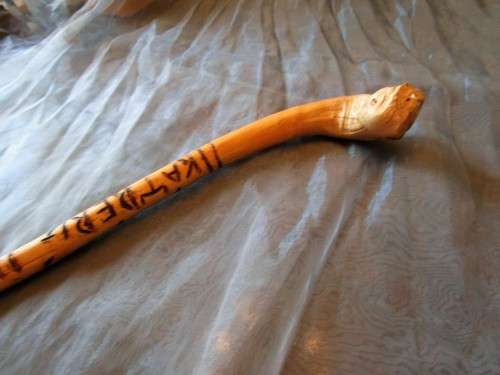 I HAVE A STUNNING CANE WALKING STICK - SUCH AN EXQUISITE PIECE!!!!