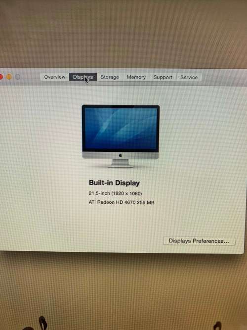 iMac 21.5 inch, Late 2009