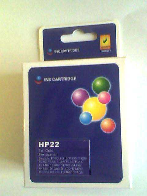 HP 22 Tri Colour Ink Cartridge