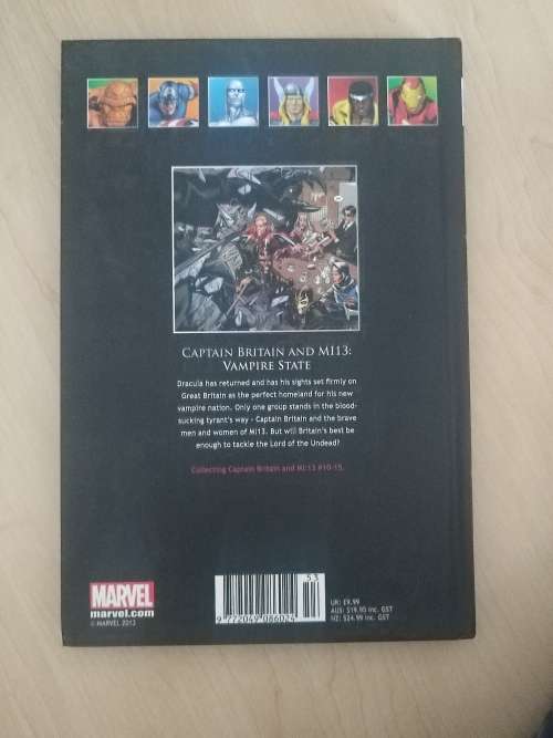 MARVEL GRAPHIC NOVEL: CAPTAIN BRITAIN AND MI13