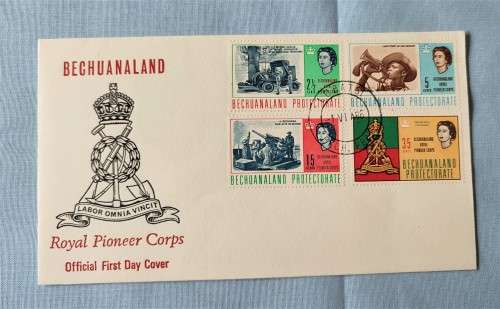 Bechuanaland Protectorate 1966 Pioneer Corps - FDC