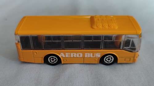 Majorette 200 Collector Aero Bus Yellow 1/130 Metal Ref 262A - Uncommon!