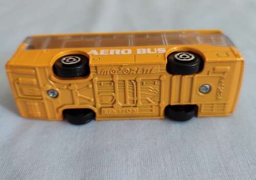 Majorette 200 Collector Aero Bus Yellow 1/130 Metal Ref 262A - Uncommon!
