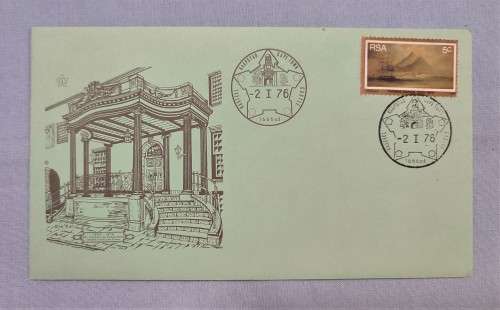 1976 - RSA - Castle - FDC + Insert